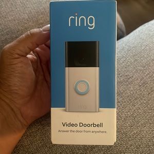 RING brand new but broken seal video doorbell